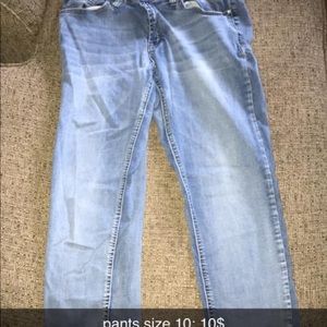 Jeans : size 10 : hardly worn